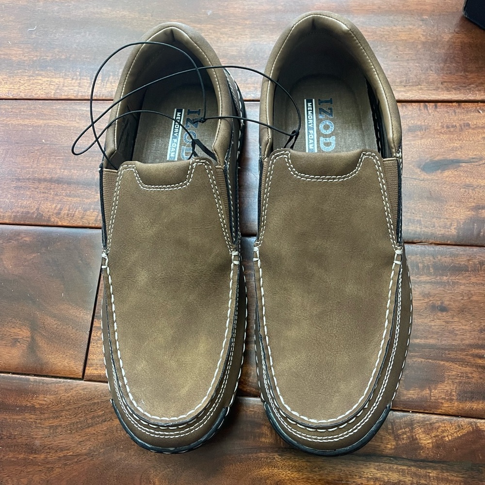 Izod Memory Foam Charlie Slipons Size 10.5 NWB